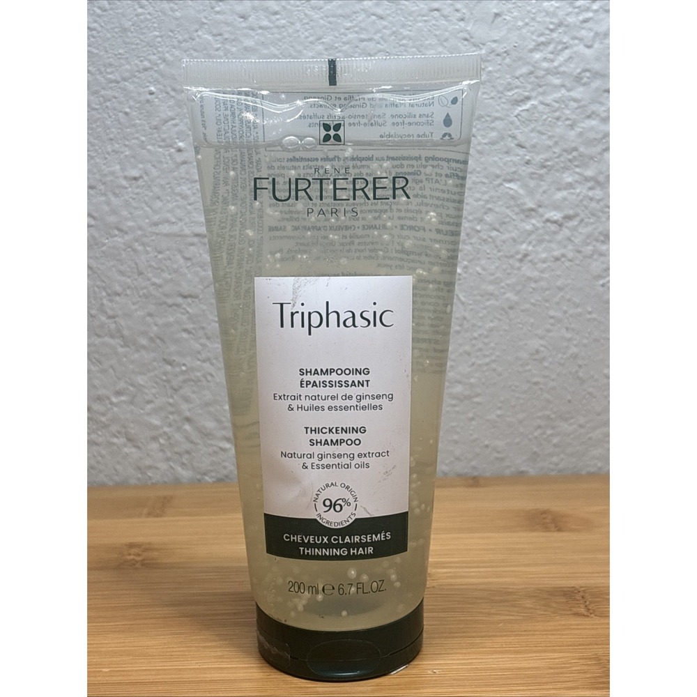 Rene Furterer‎ Triphasic Thickening Shampoo For Thinning Hair 6.7 Oz